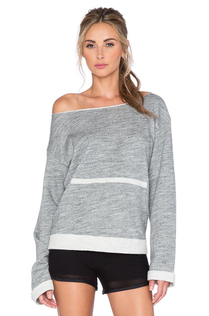 Open Back Sweatshirt
