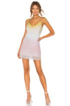 Cowl Mini Slip Dress