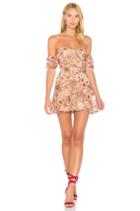 Botanic Strapless Dress
