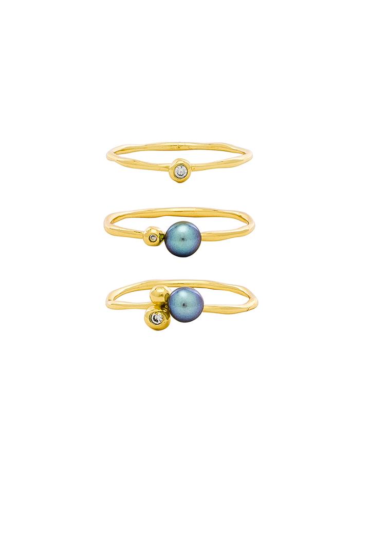 Vienna Shimmer Ring Set