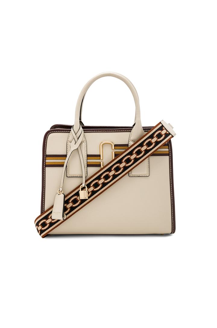 Striped Big Shot Bag