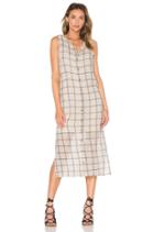 Tank Button Down Midi Dress