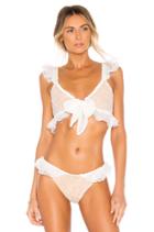 X V. Chapman Violet Bikini Top
