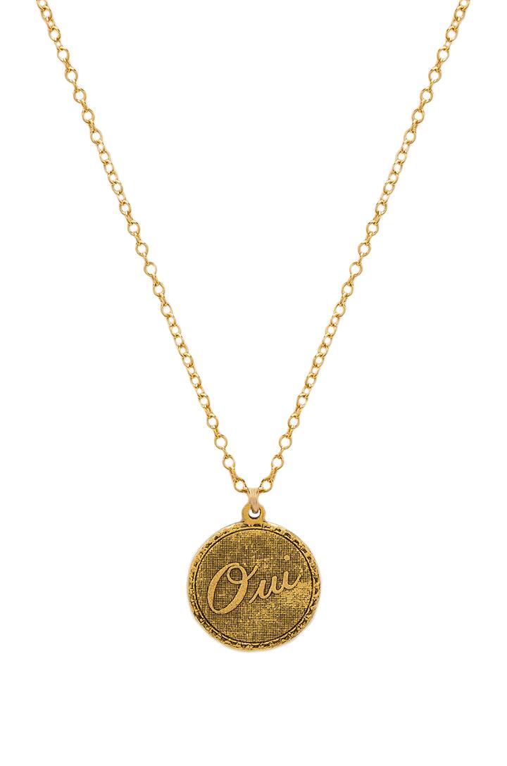 Oui Charm Necklace