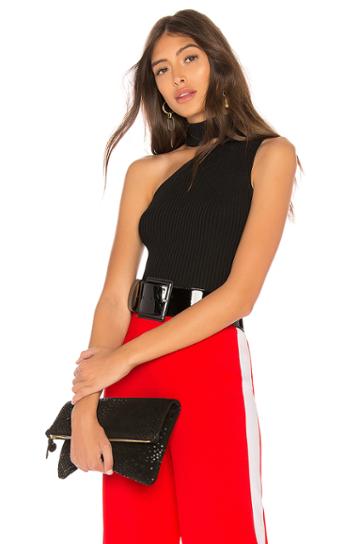 Ribbed Mockneck Top