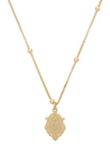 Victorian Miraculous Mary Necklace