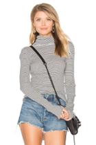 Jaqui Stripe Turtleneck
