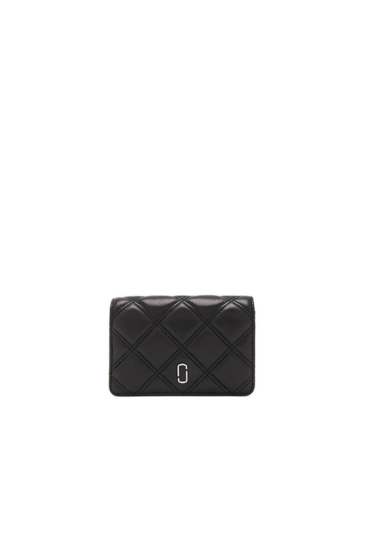Double J Matelasse Compact Wallet