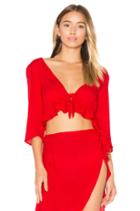 Toledo Tie Front Top