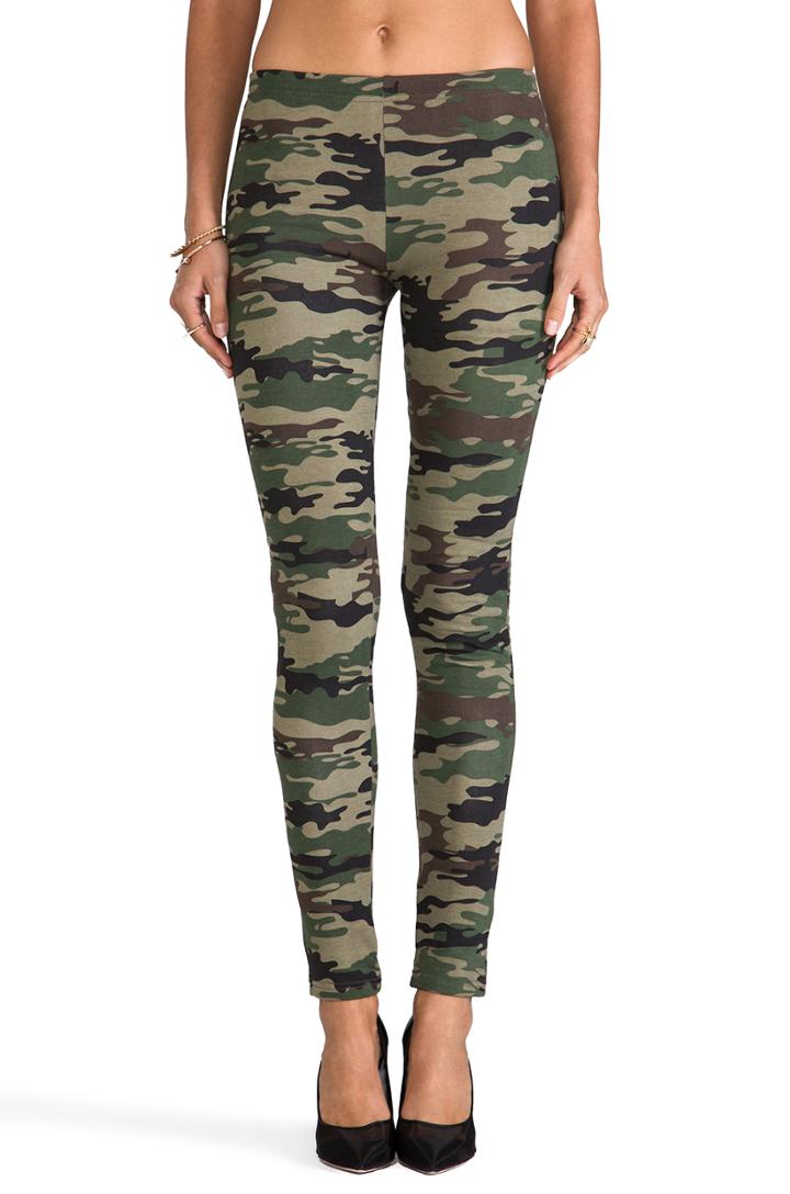 Camo Print Legging
