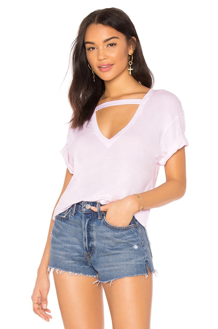 Relaxed Choker Tee
