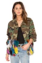 Field Fox Fur Panel Jacket