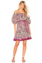 Botanical Print Boho Dress