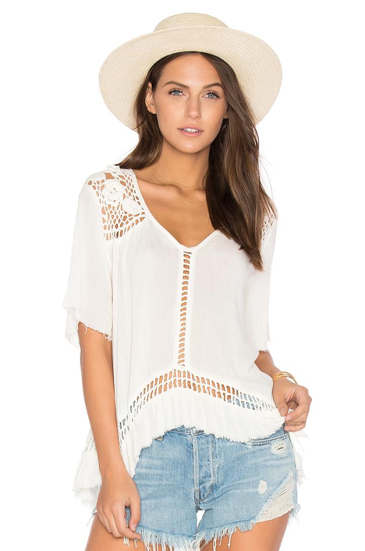 Sun Sway Crochet Blouse