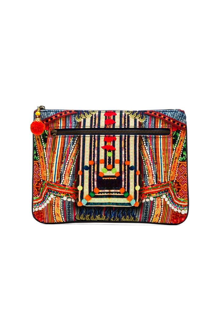 Small Canvas Clutch