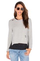 Eliza Holes Long Sleeve Top