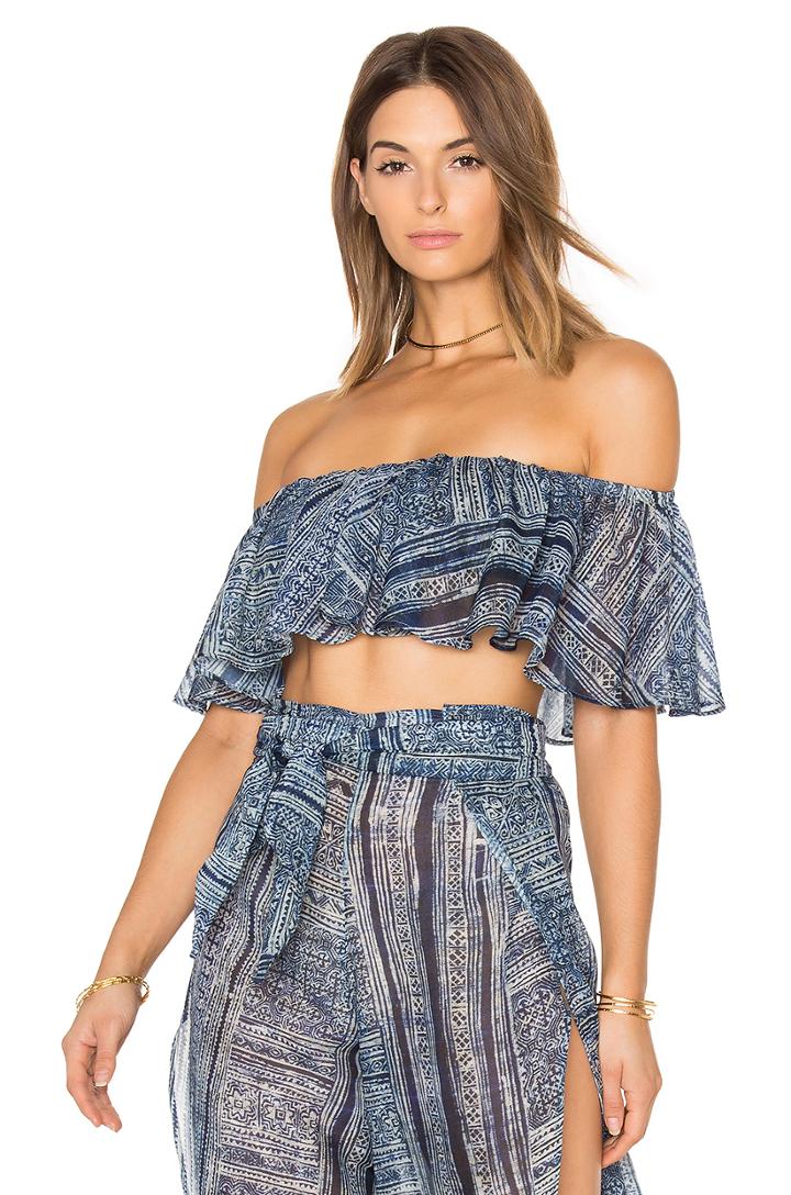 Maya Ruffle Top