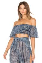 Maya Ruffle Top