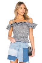 Ruffle Dixie Top