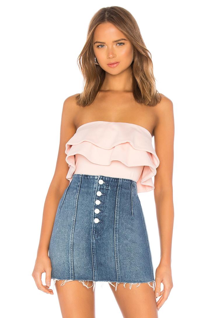 Strapless Ruffle Top 8