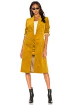 Corduroy Trench Coat
