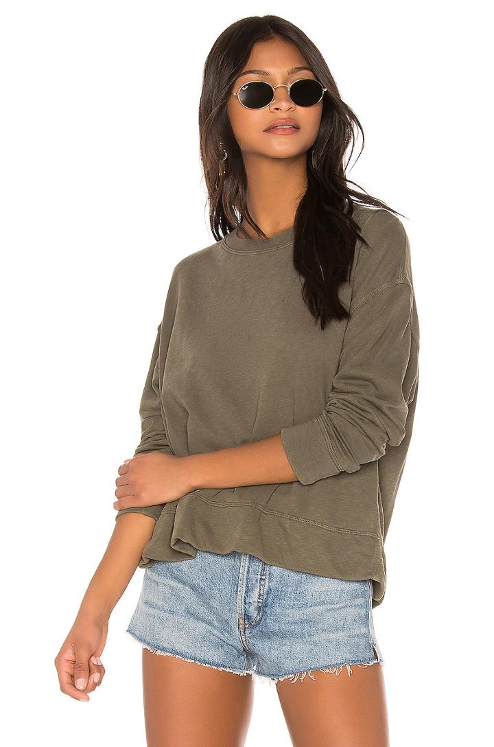 Relaxed Crop Pullover