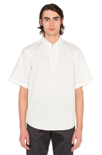 Broadcloth Zip Shirt