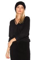 Deep V Strappy Hoodie