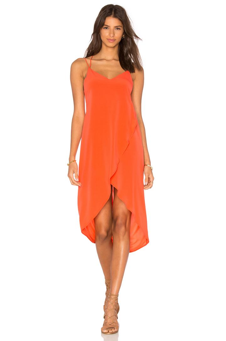 Low Cut Midi Dress