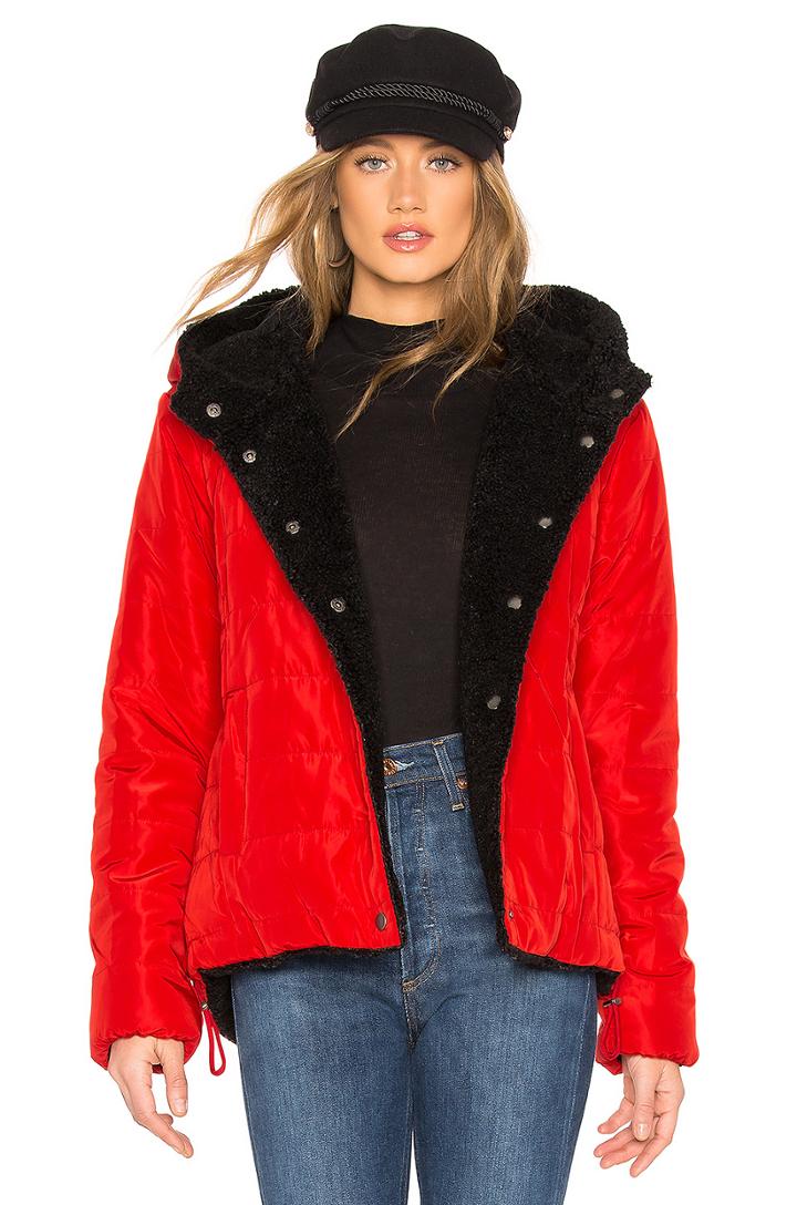 Fast Pass Reversible Jacket With Faux Fur Lining