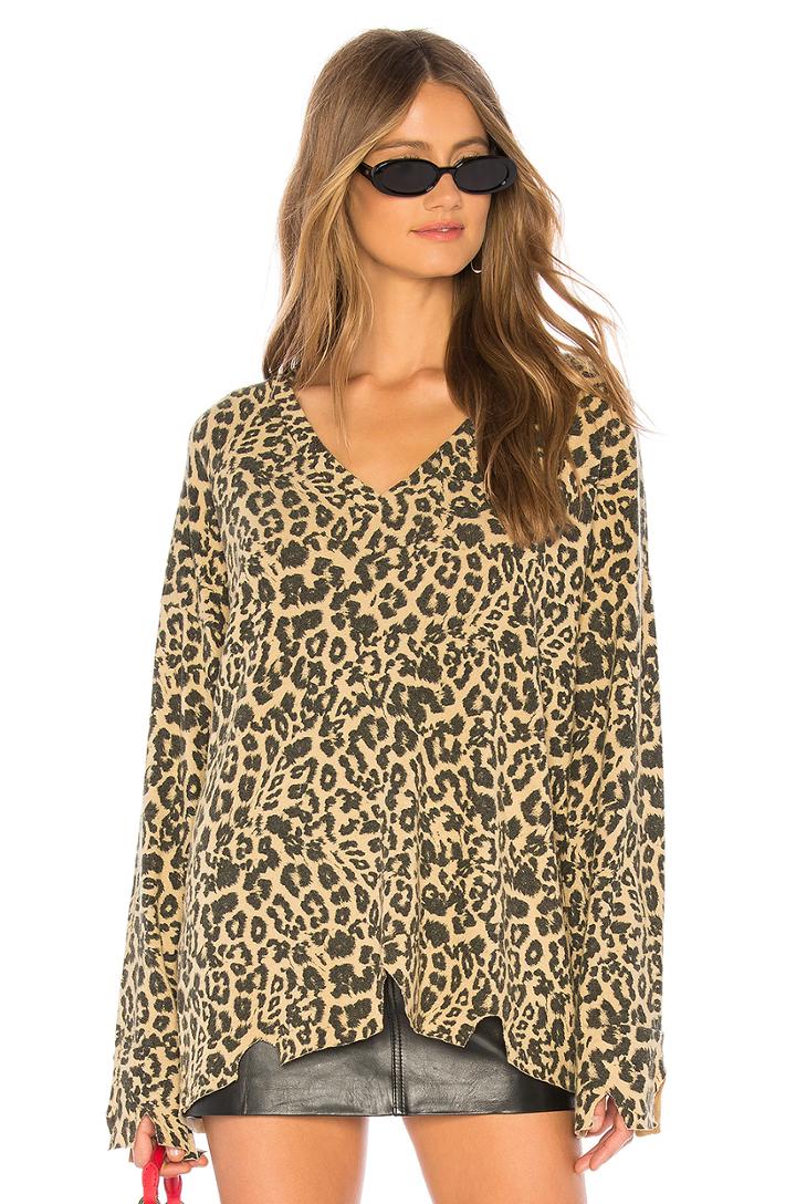 Leopard Bitten Sweater