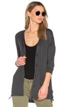 Cashmere Blend Lace Up Cardigan