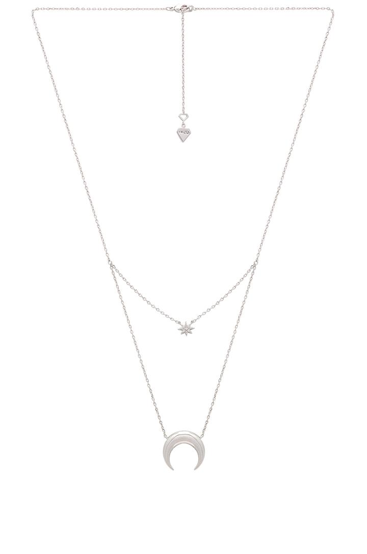 Crescent & Star Layered Necklace