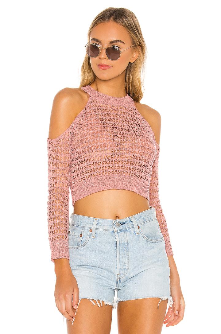 Charlotte Open Shoulder Sweater