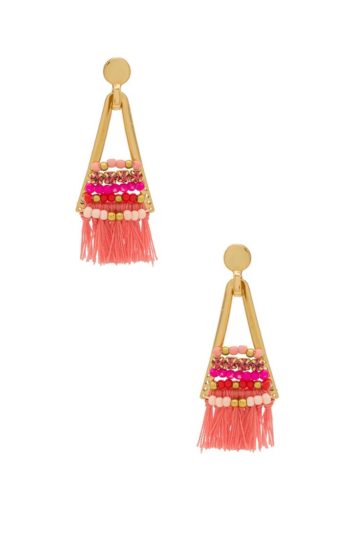 Goe Tassel Chandeliers With Beading