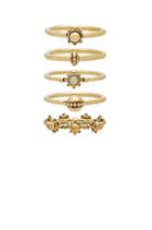 The Baroque Stack Ring Set