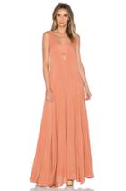 V-neck Maxi Dress