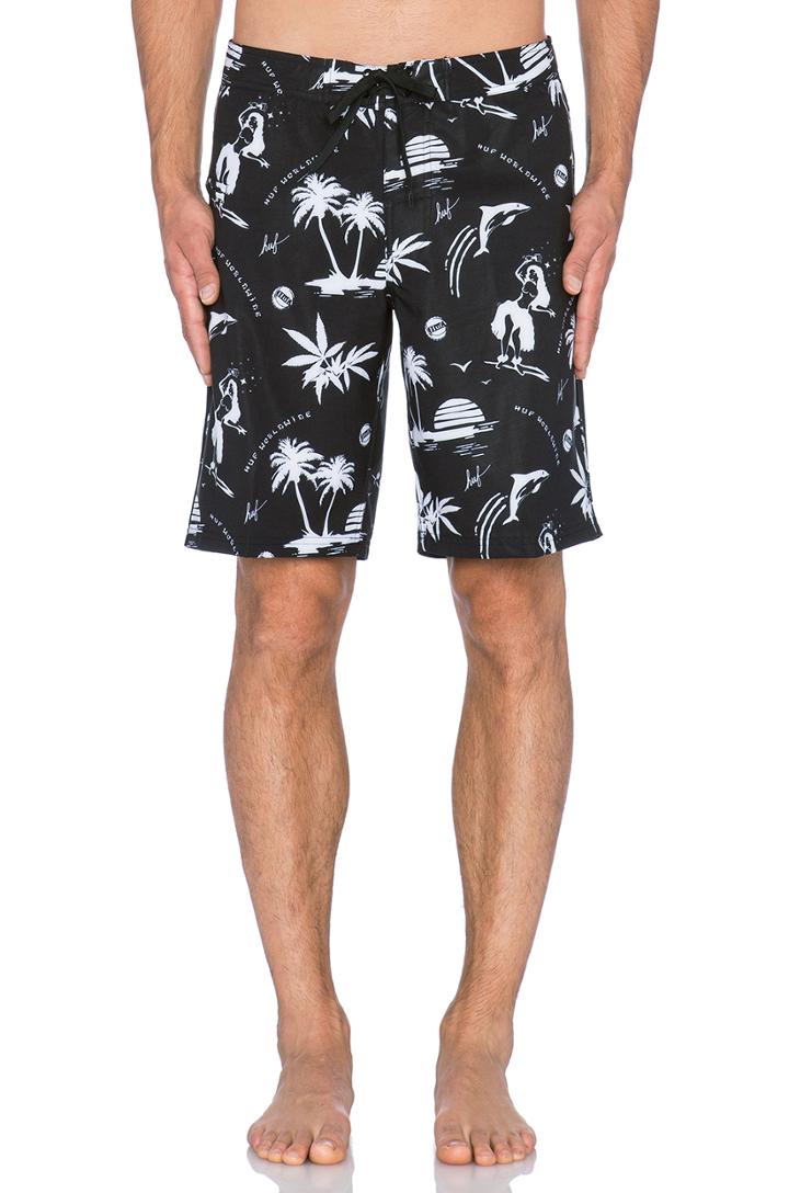 Drunk Aloha Board Short