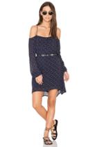 Cold Shoulder Swing Dress