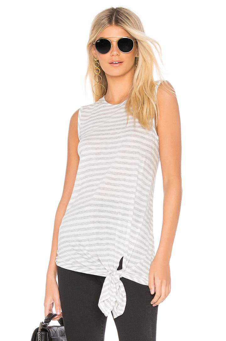 Striped Tissue Jersey Tank