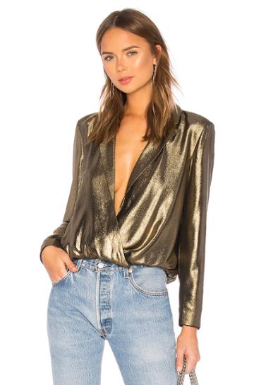 Surplice Blazer Top