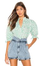 Emerald Daisy Top