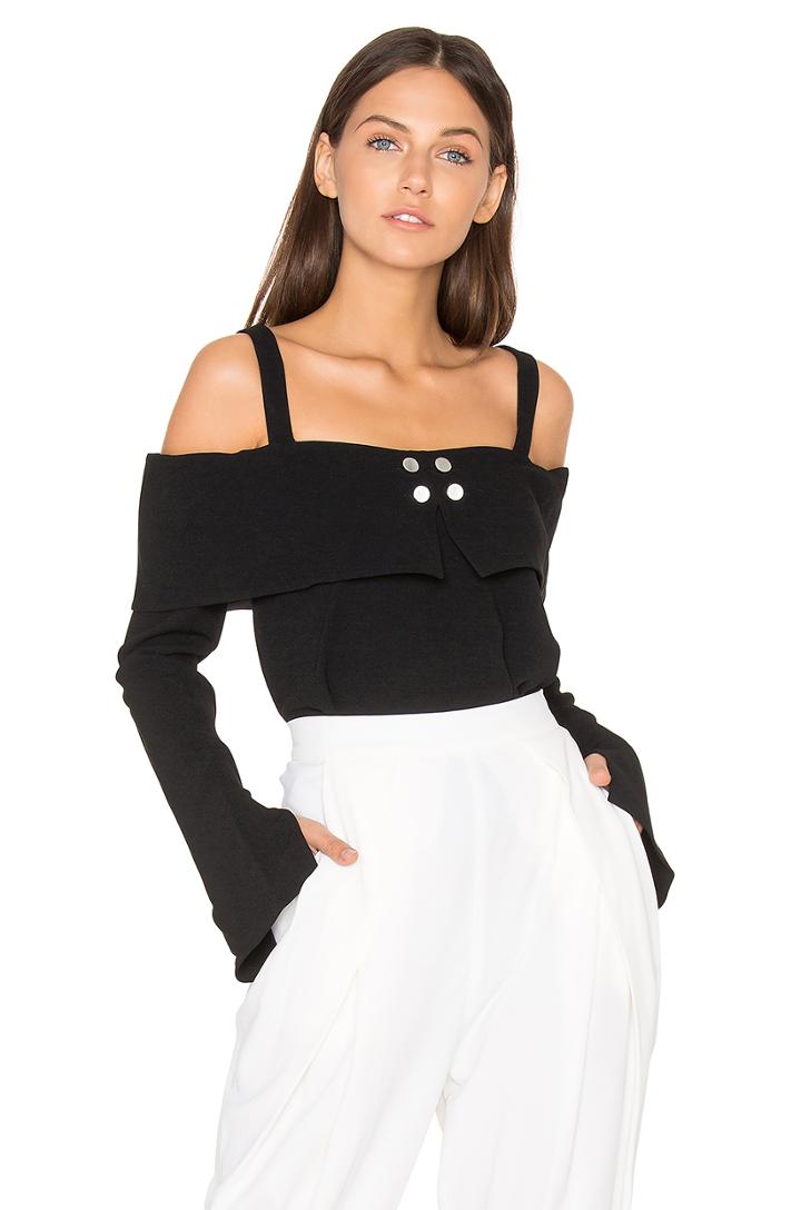 V Back Decollete Top