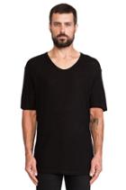 Pilly Low Neck Tee