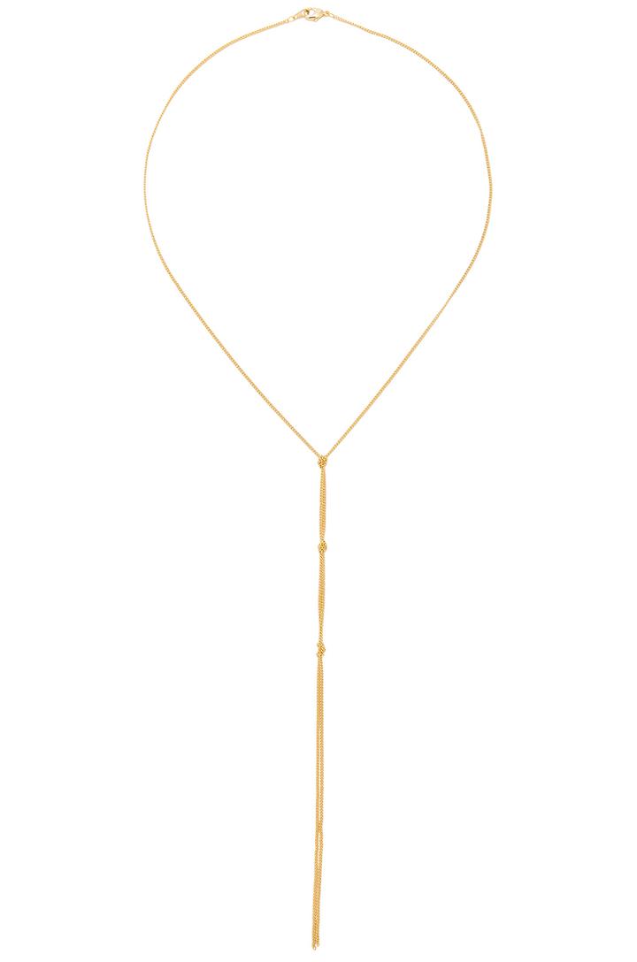 Ramona Lariat Knotted Necklace