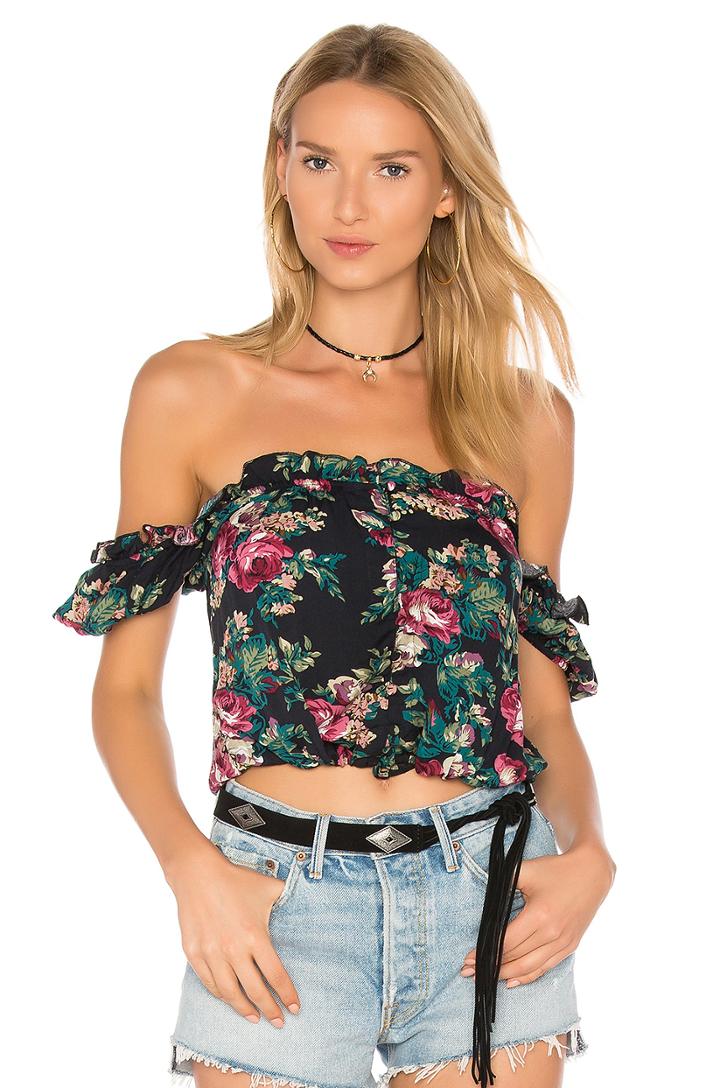 Stevie 70's Crop Top