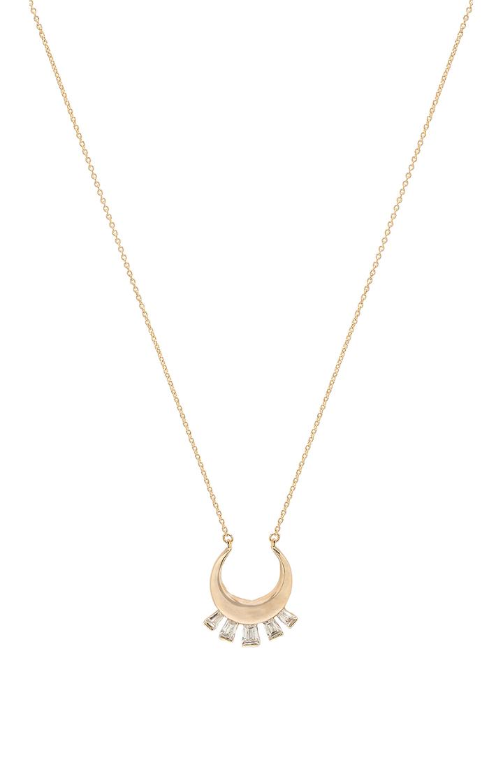 Queen Crescent Necklace