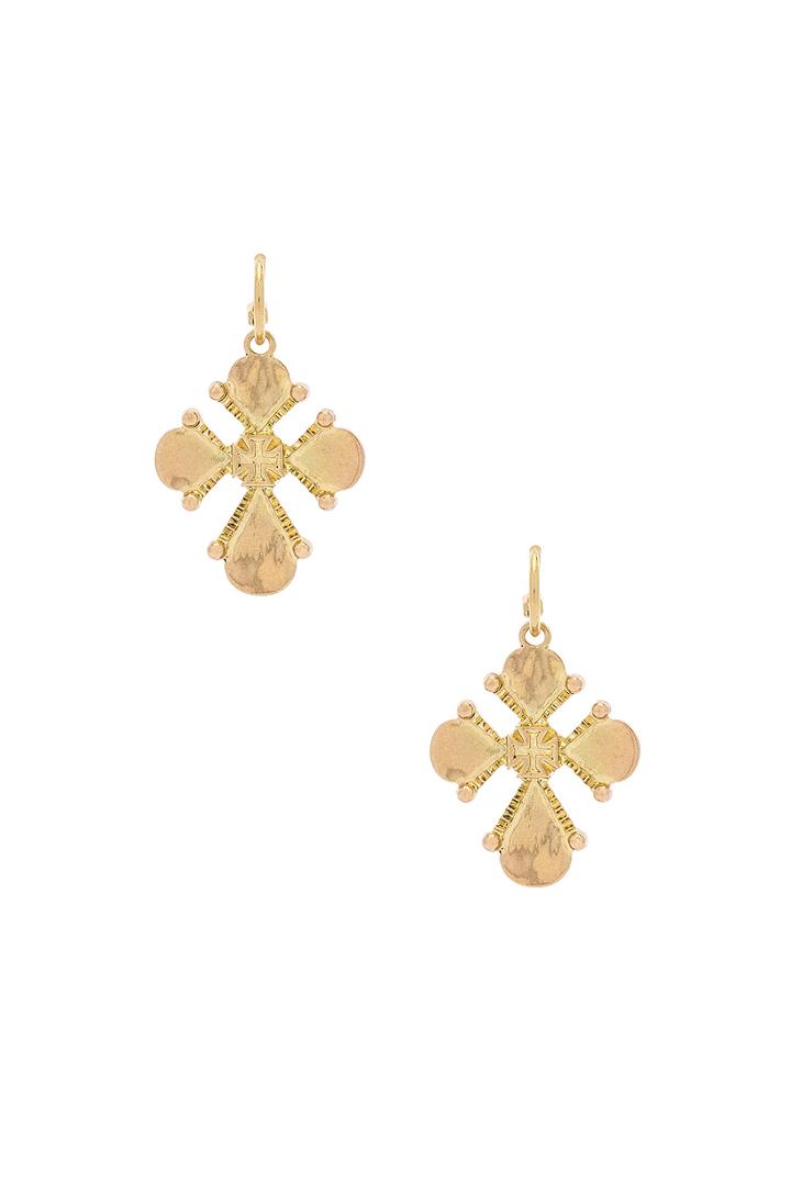 Nouveau Cross Statement Earrings