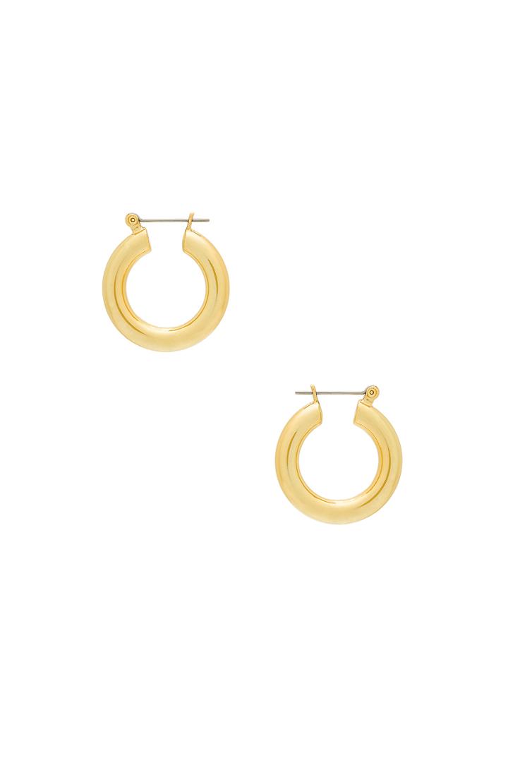 The Baby Amalfi Tube Hoops