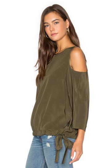 Cut Out Sleeve Top